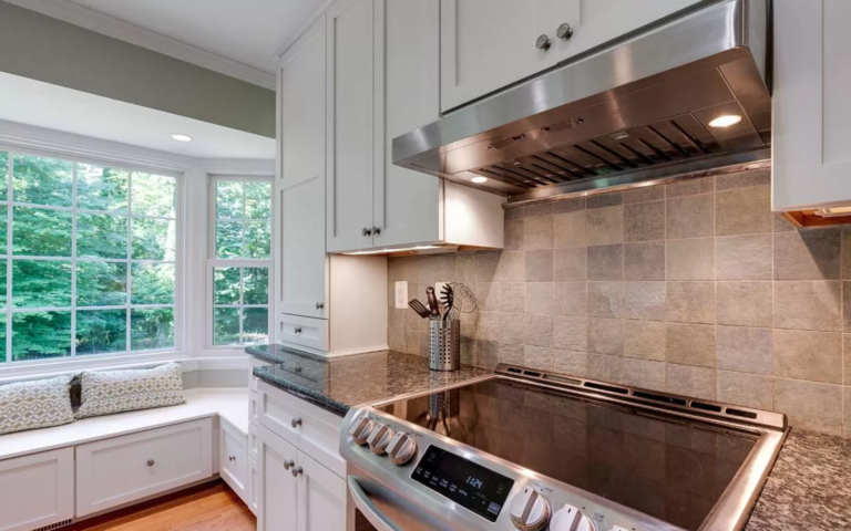 Kitchen in White Dove