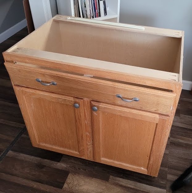 Restored cabinet