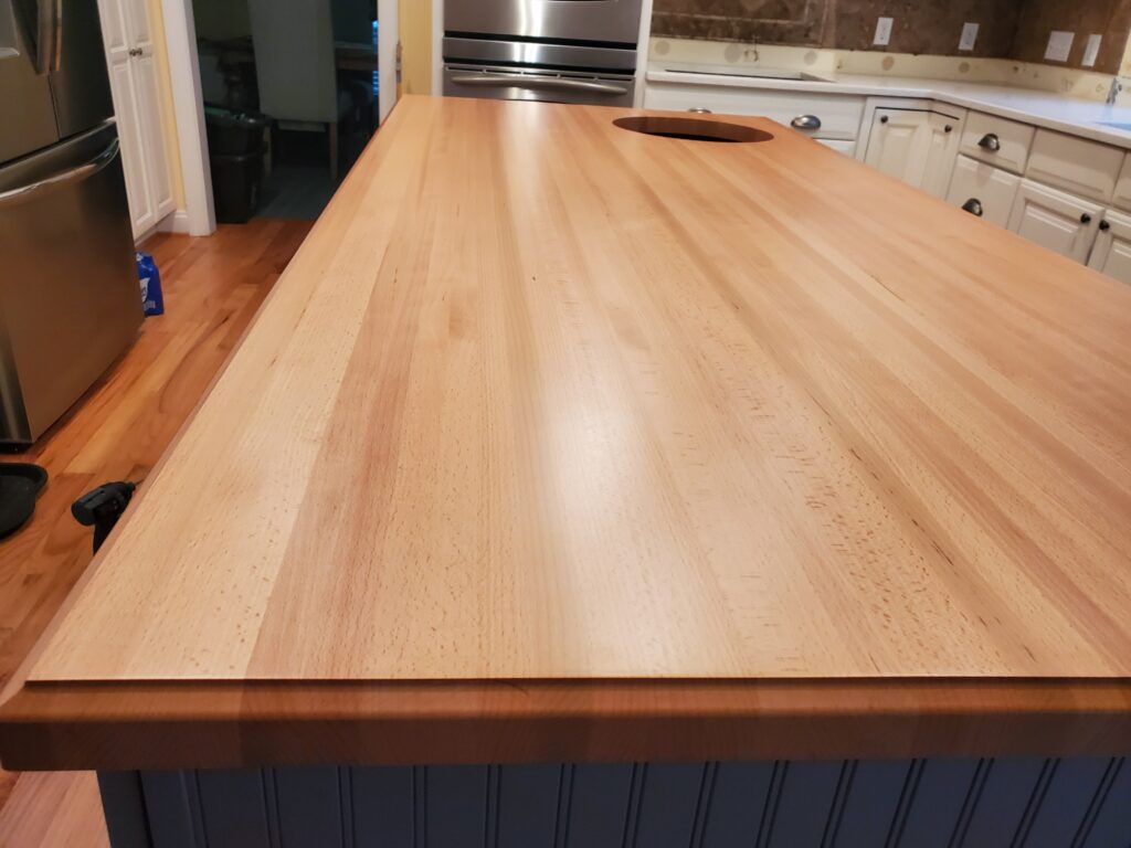 beech butcher block countertop