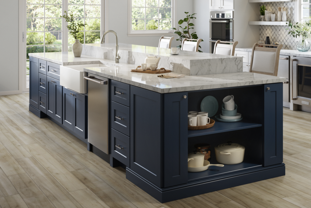 Navy island cabinets in richmond virginia