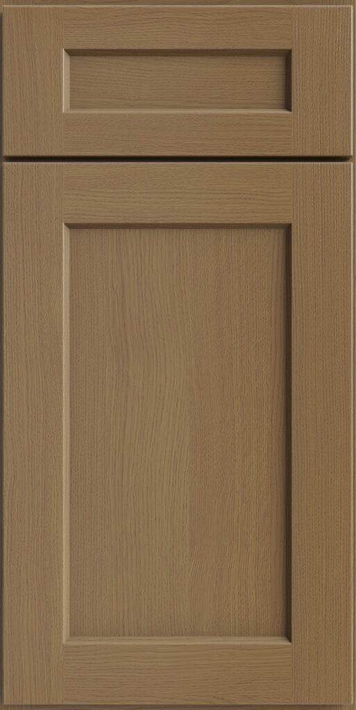 High grade rift cut oak shaker door