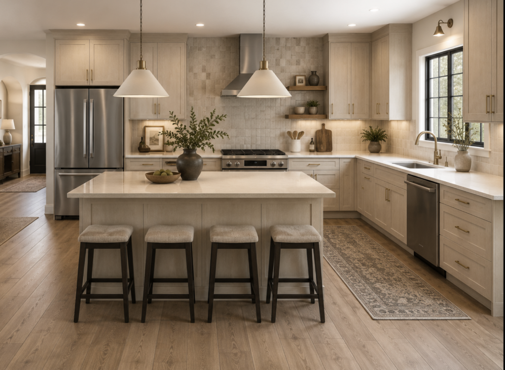 unfinished shaker cabinets